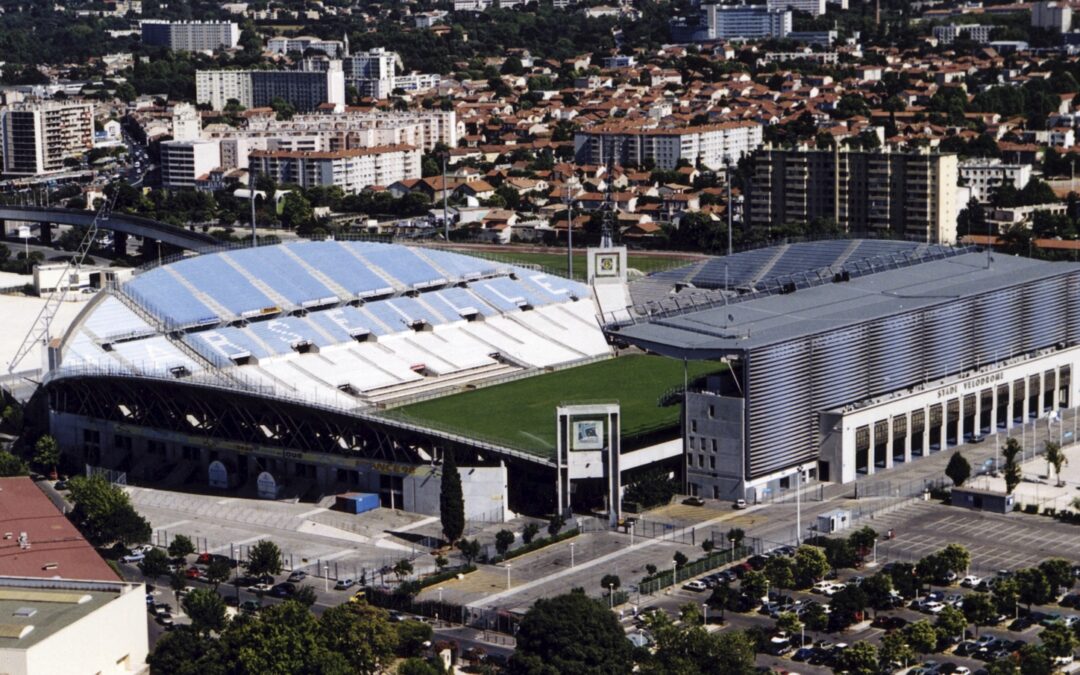Le Stade vélodrome après les travaux réalisés pour la Coupe du monde de 1998