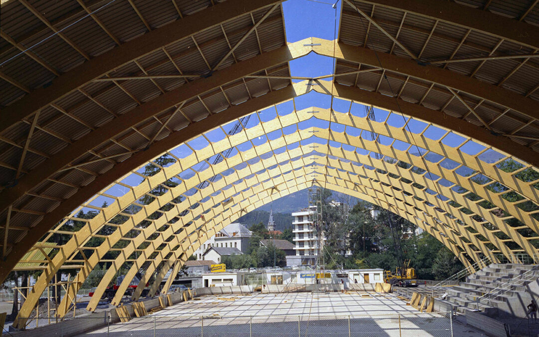 Couverture de la patinoire
