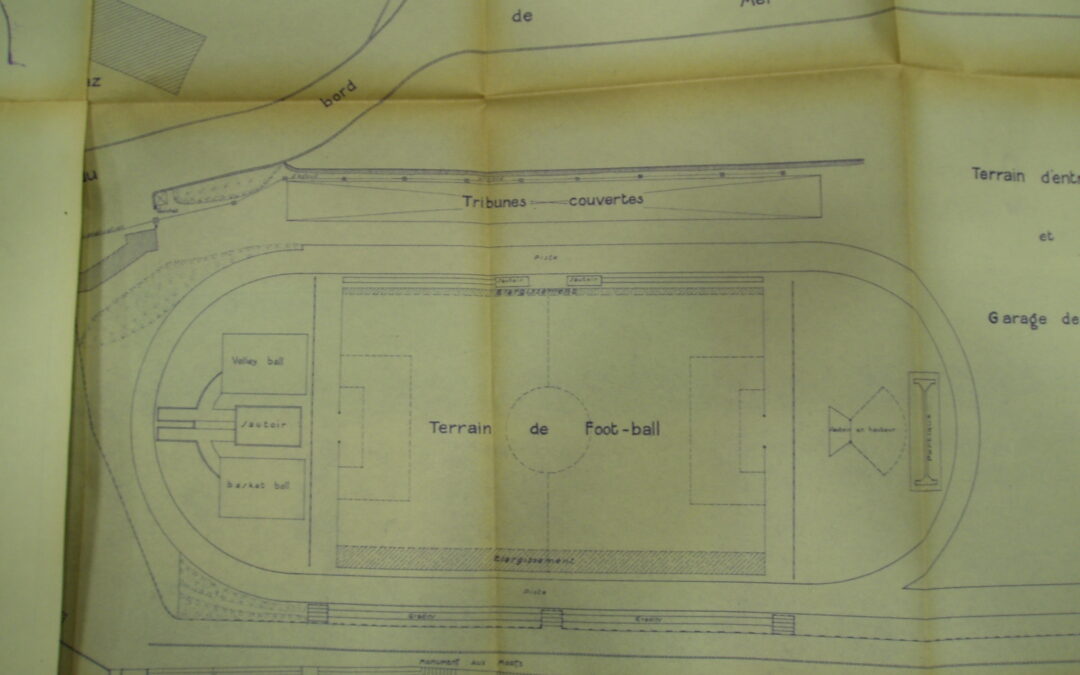 Le Stade du Fort Carré en 1930