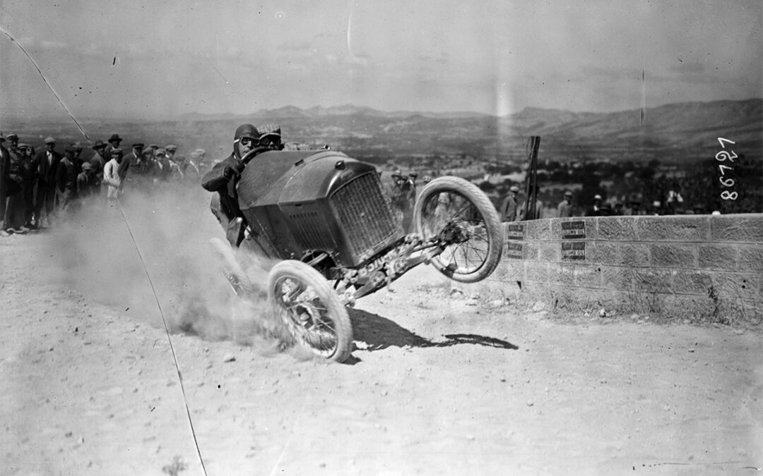 A. Ducreux sur Peugeot en cyclecar 750