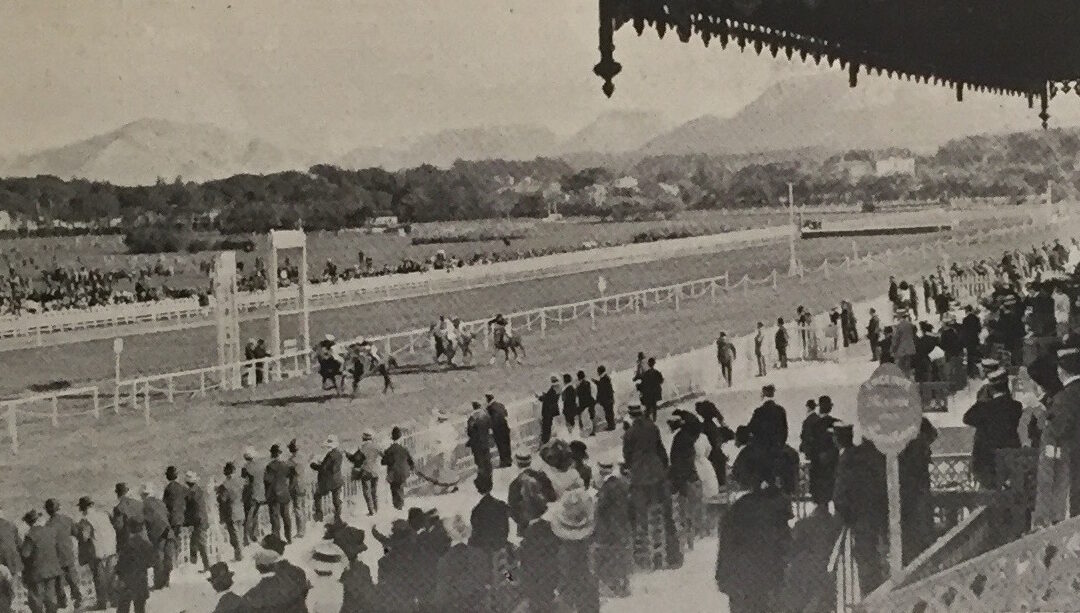 Arrivée du Prix de la Crau à l’hippodrome Borély