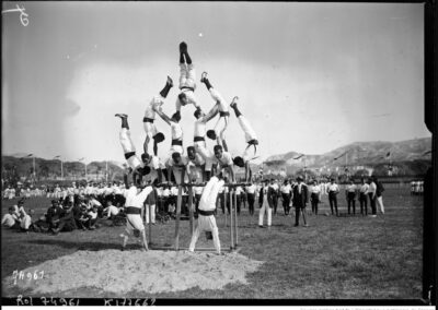 Pyramide de la société de gymnastique de Tunis