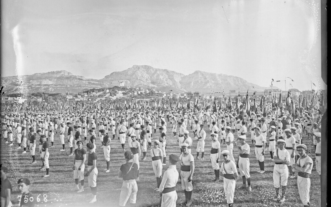 44e fête fédérale de gymnastique. Vue d’ensemble