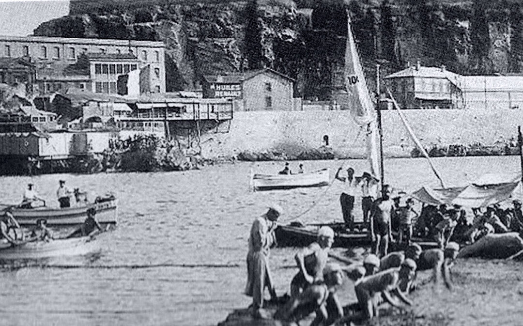 Le championnat de France du 400m en mer