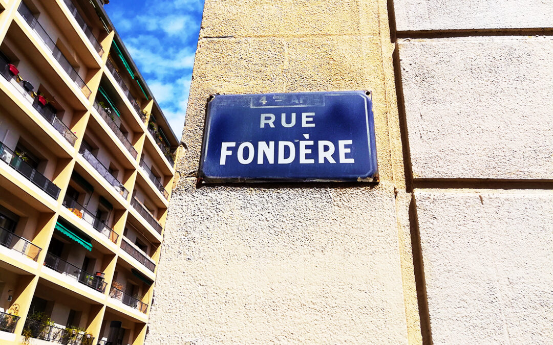 La rue Fondère à Marseille