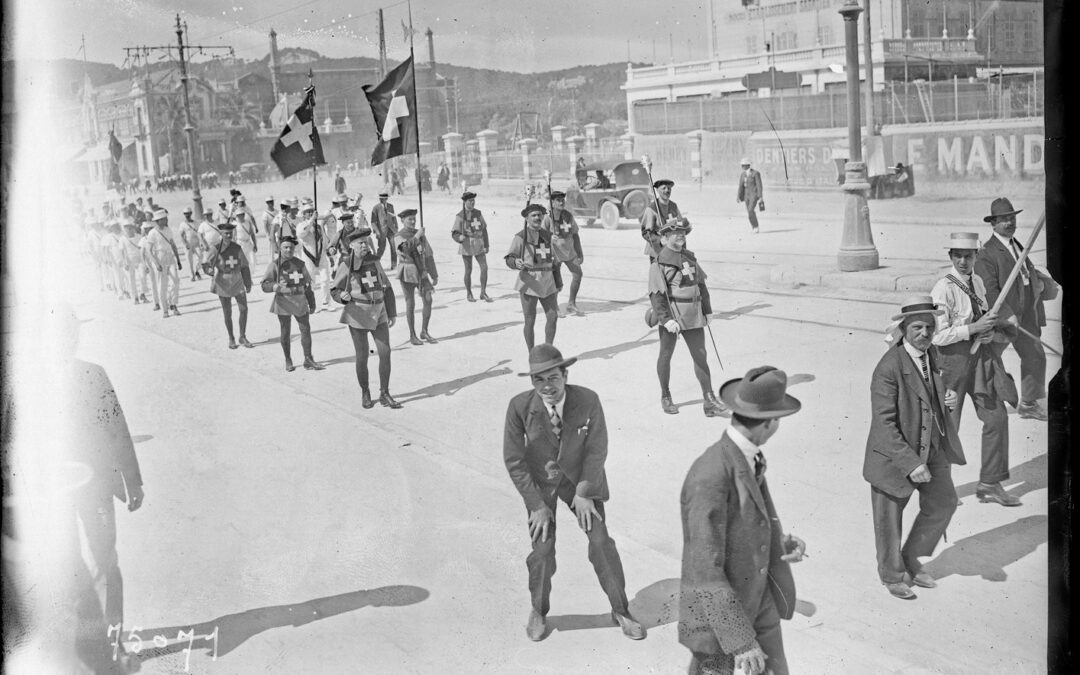 Défilé de la société sportive suisse
