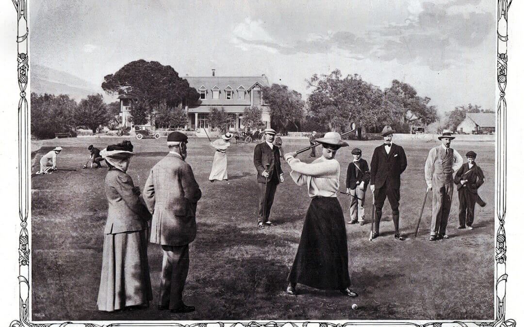 L’élite sociale au golf de Cannes