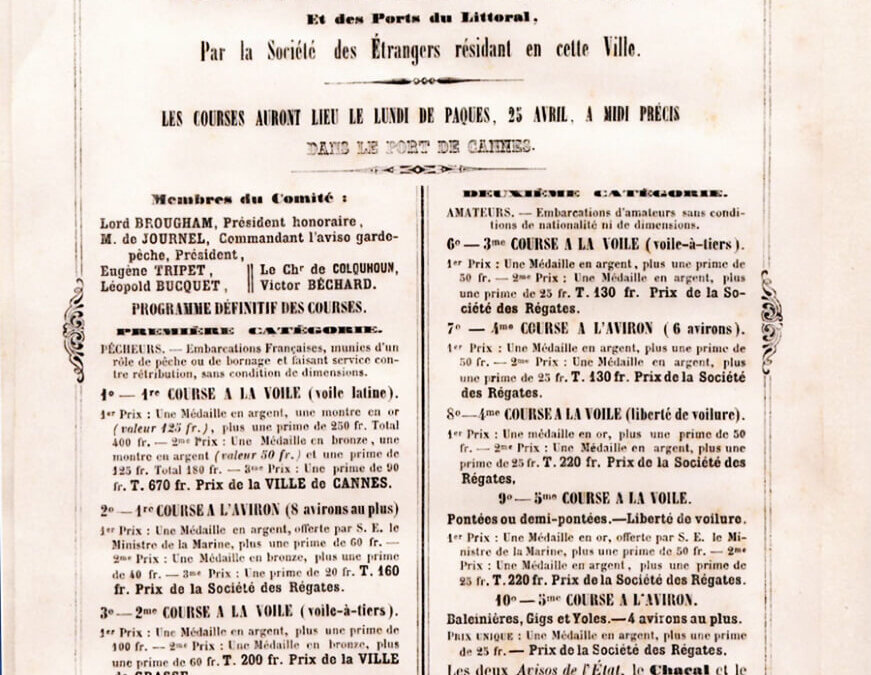 Avis de régate