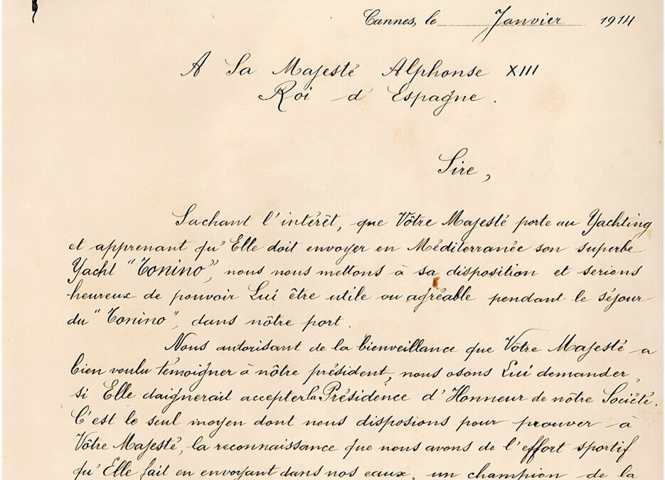 Demande de Présidence d’honneur au Roi d’Espagne