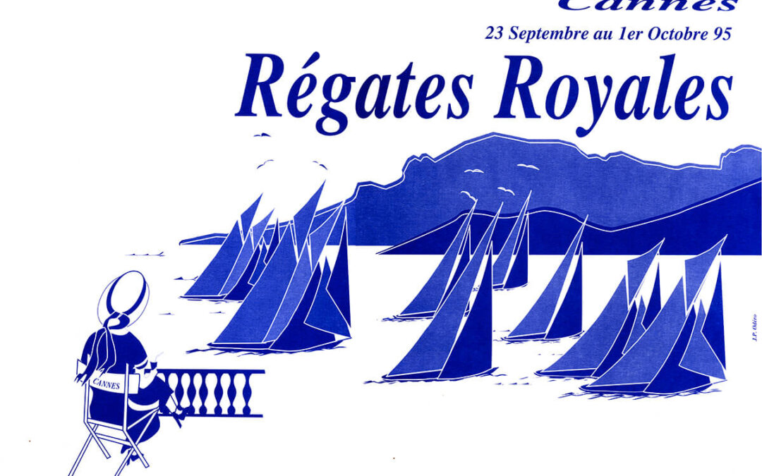 Affiche des Régates royales de septembre 1995