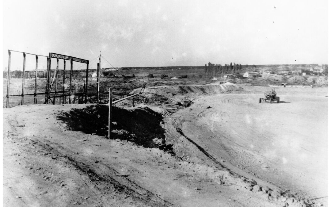 Construction des tribunes
