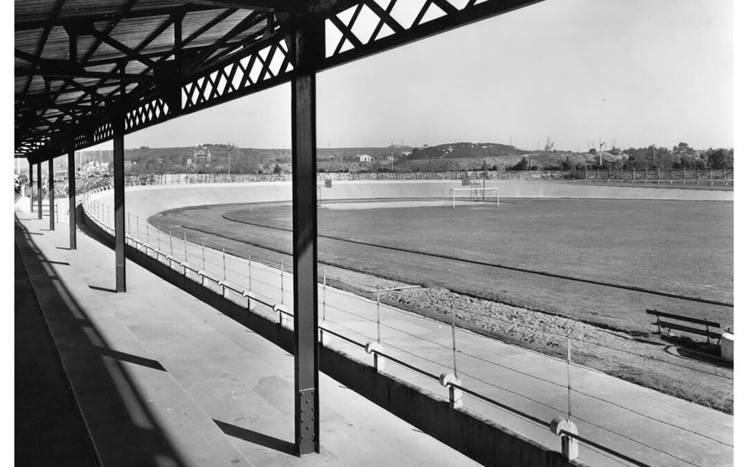 Le stade vélodrome depuis les gradins