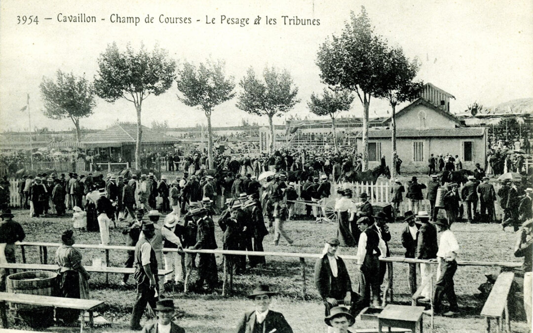 Pesage et tribunes de l’hippodrome de Cavaillon