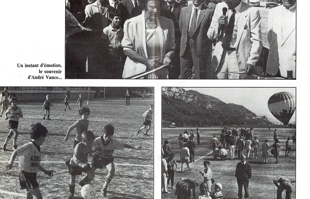 Inauguration du stade André Vanco au Devens à Beausoleil (2)