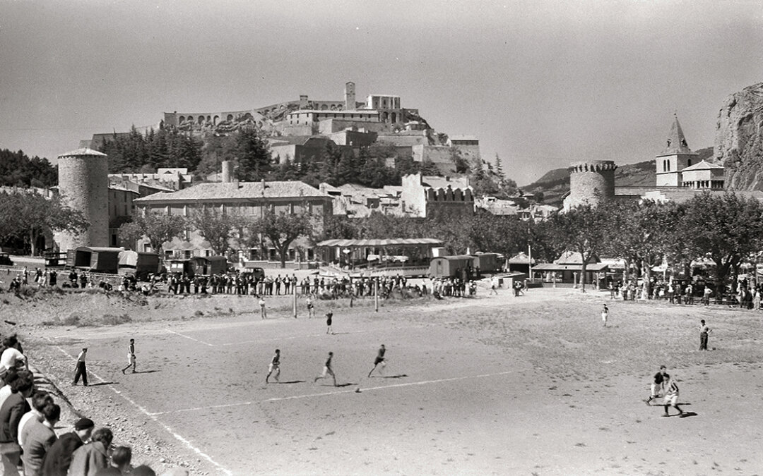 Match de football du Sisteron-Vélo