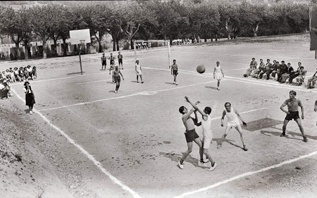 Tournoi de basketball sur le pré de foire à Sisteron