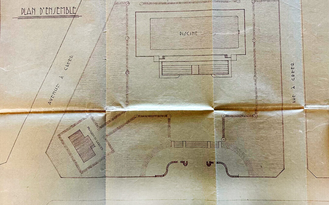 Plan d’ensemble du projet de stade nautique municipal de Draguignan