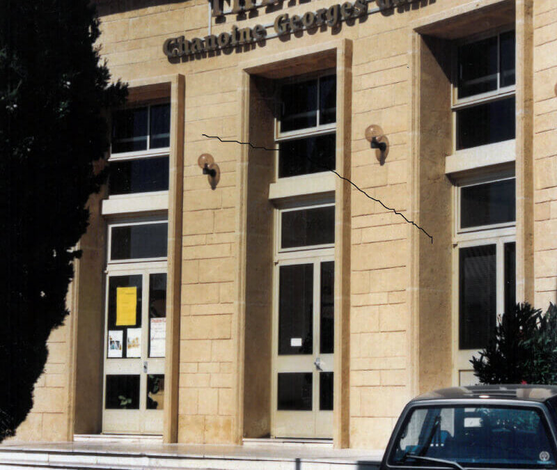 Le théâtre Galli à Sanary-sur-Mer en 1994
