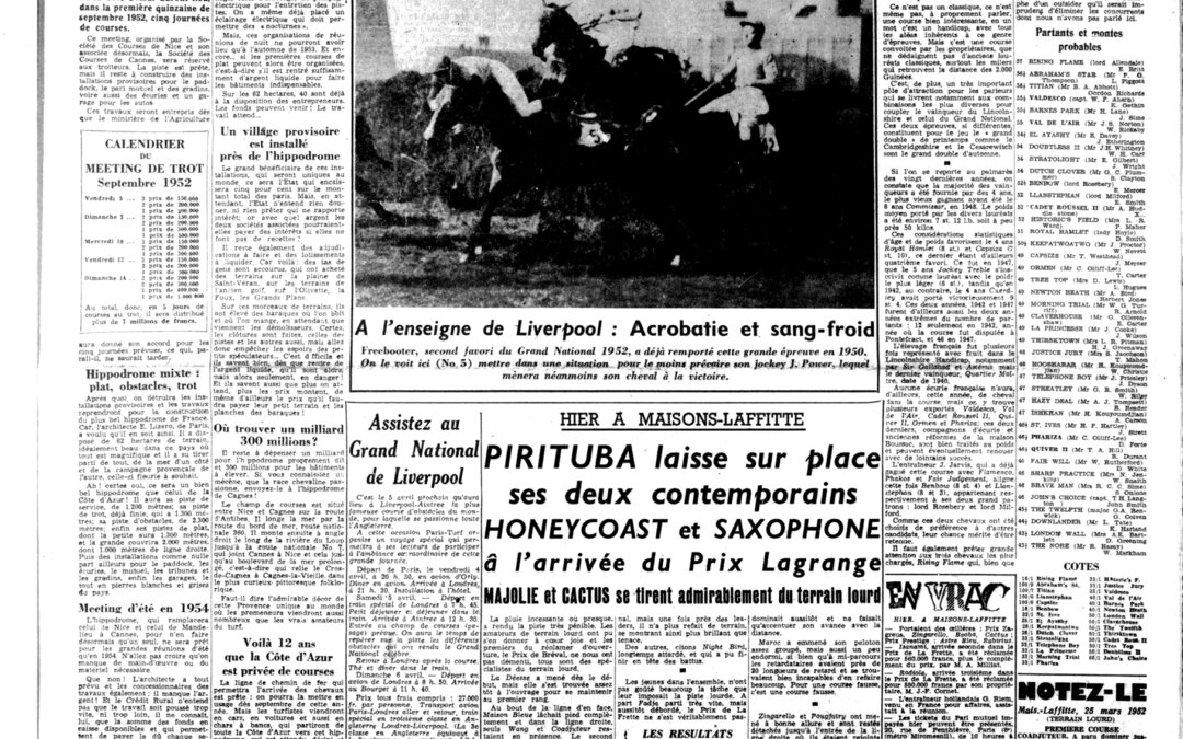 Nouvel hippodrome de la Côte d’Azur à Cagnes-sur-Mer