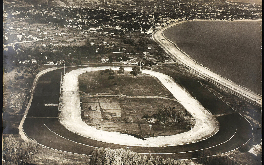 L’hippodrome de la Côte d’Azur à Cagnes-sur-Mer en bord de mer
