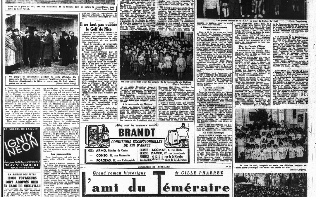 Visite officielle et courses à l’hippodrome de la Côte d’Azur à Cagnes-sur-Mer