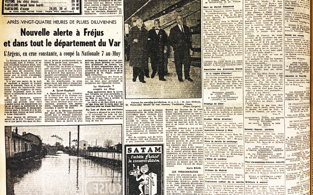 Inauguration de l’hippodrome de la Côte d’Azur à Cagnes-sur-Mer