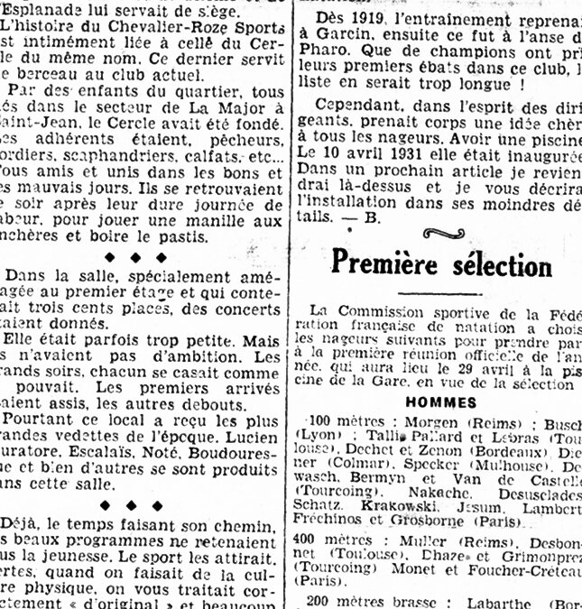 Comment est né le Chevalier Roze-Sports ?