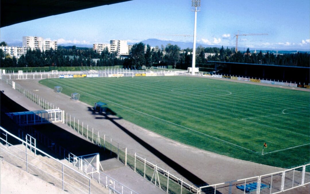 Stade du Parc des Sports à Avignon en 1987