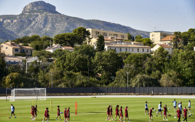 Le stade De Lattre de Tassigny à Aubagne